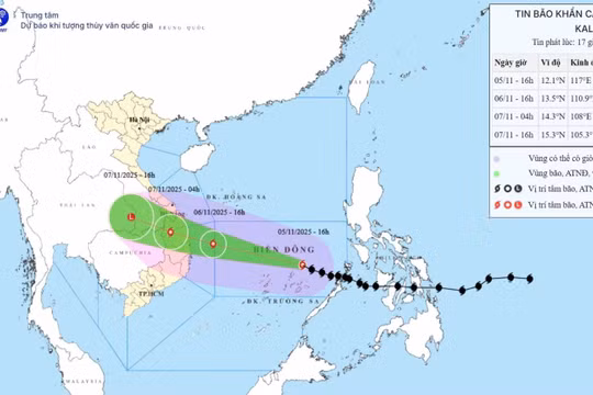Bố trí lực lượng ứng trực sẵn tại tất cả các địa bàn trọng yếu để ứng phó bão số 13