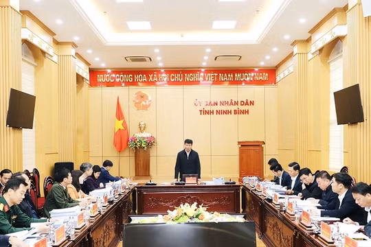Ninh Bình: Thống nhất nội dung trình tại Kỳ họp thường lệ cuối năm 2025 của HĐND tỉnh khóa XV