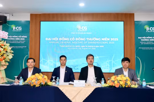 ĐHĐCĐ BCG Energy 2025: Mục tiêu doanh thu 1.226 tỷ, lợi nhuận 211 tỷ đồng