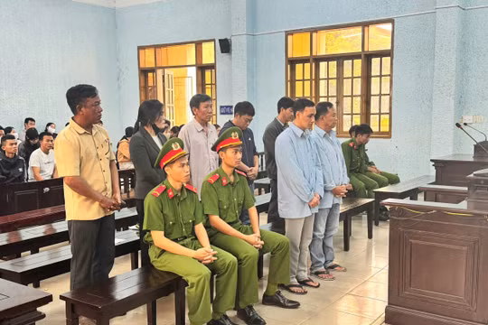 Gia Lai: Tuyên án giàn cán bộ liên quan đến sai phạm tại dự án hồ thủy lợi Ia Mơr