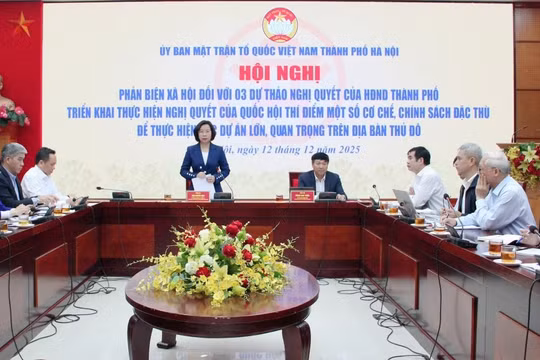 Thêm cơ chế tham vấn cộng đồng và giám sát độc lập đối với dự án lớn tại Hà Nội