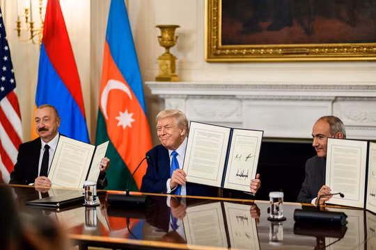 Azerbaijan và Armenia ký thỏa thuận hòa bình do Mỹ làm trung gian