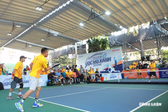 Những khoảnh khắc đẹp tại Giải Pickleball 'Ước Mơ Xanh' 2025