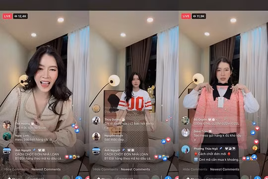 Người nổi tiếng tham gia livestream, bán hàng phải có trách nhiệm nộp thuế