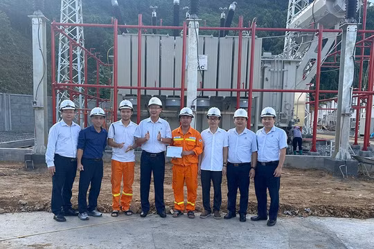 Trạm biến áp 220kV Mường Tè được nâng công suất lên 750MVA