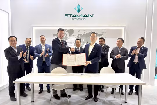 Stavian Recycling ký kết biên bản ghi nhớ hợp tác với Starlinger và Amut: Bước tiến quan trọng trong dự án Tổ hợp tái chế Stavian tại Thanh Hóa