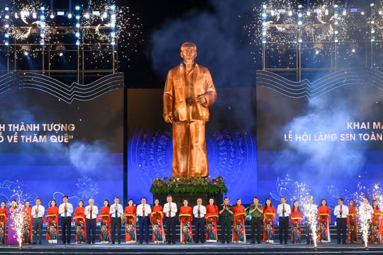 Lễ hội Làng Sen 2025: Tôn vinh di sản Hồ Chí Minh qua nghệ thuật và văn hóa