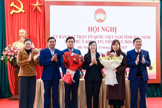 Hiệp thương cử ông Nguyễn Nhân Chinh giữ chức Phó Chủ tịch Ủy ban MTTQ tỉnh Bắc Ninh
