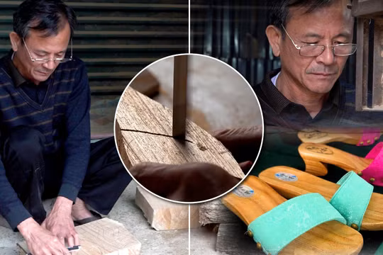 Nghệ nhân cuối cùng miệt mài tái sinh nghề guốc mộc truyền thống