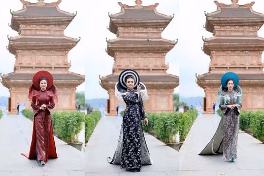 Hoa hậu Doanh nhân Hòa bình 2025: Vẻ đẹp bản sắc lên ngôi với show trình diễn áo dài mở màn tại Phố cổ Hoa Lư