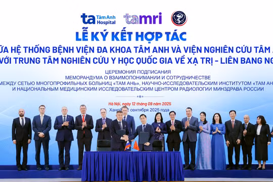 BVĐK Tâm Anh hợp tác với Trung tâm ung thư hàng đầu của Nga về công nghệ mới chẩn đoán, điều trị ung thư
