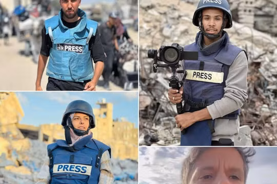 Israel không kích bệnh viện Gaza, nhiều nhà báo thiệt mạng
