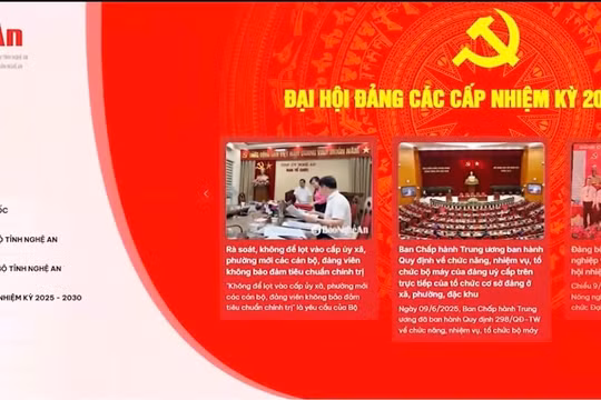 Báo và Đài PT-TH Nghệ An tuyên truyền Đại hội XIV của Đảng: Vận hành sớm, làm sâu, đi trước một bước