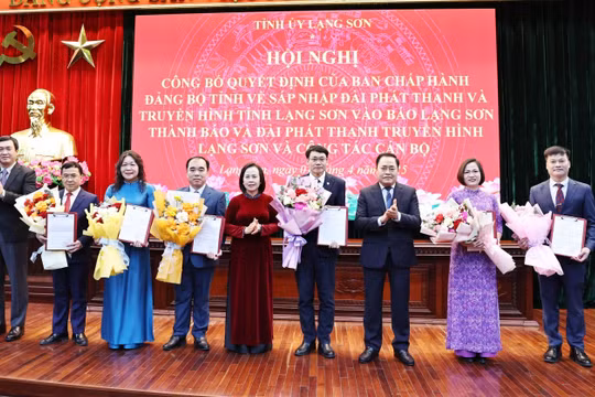 Thành lập Báo và Đài Phát thanh Truyền hình Lạng Sơn