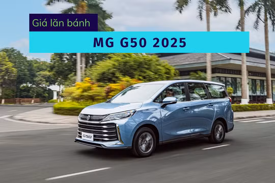 Bảng giá lăn bánh MPV 7 chỗ MG G50 vừa ra mắt khách Việt