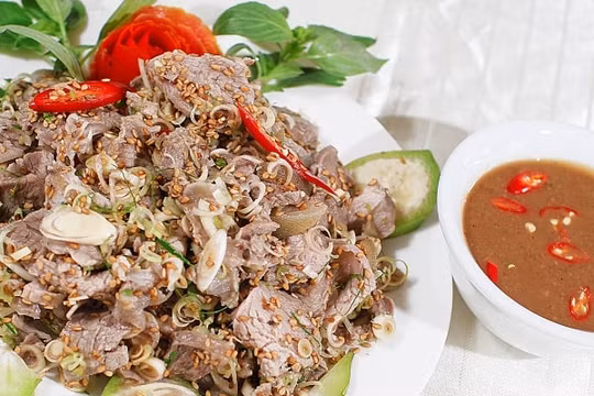 Đặc sản dê tái chanh Ninh Bình vào top những món thịt dê ngon nhất thế giới