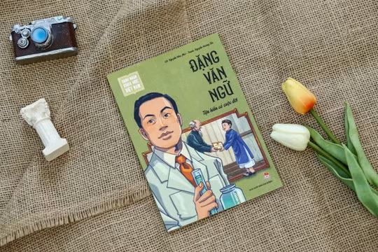 Ra mắt cuốn sách tranh kể về cuộc đời GS Đặng Văn Ngữ