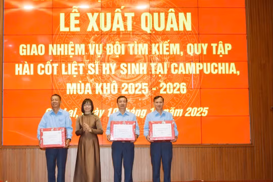 Gia Lai: Xuất quân tìm kiếm, quy tập hài cốt liệt sĩ tại Campuchia
