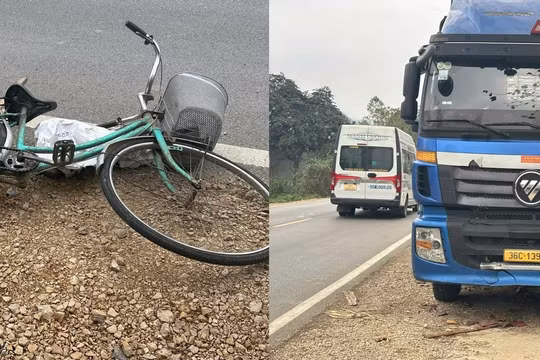 Thanh Hoá: Va chạm với xe tải khiến 1 người tử vong