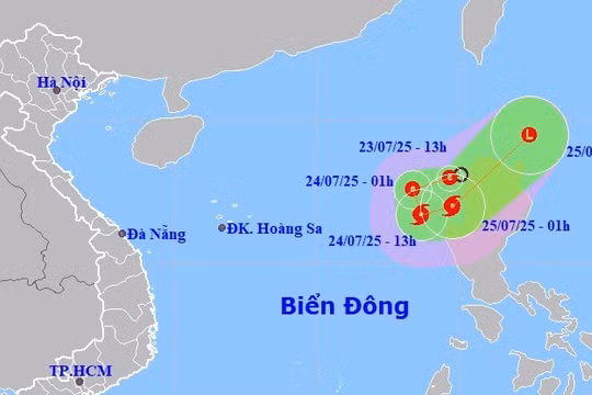 Cảnh báo áp thấp nhiệt đới mạnh lên, yêu cầu các địa phương ven biển chủ động ứng phó