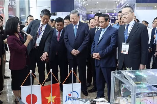 Tổng Bí thư Tô Lâm dự Lễ hưởng ứng Ngày hội đổi mới sáng tạo Quốc gia năm 2025