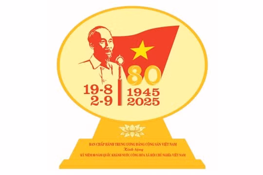 Phê duyệt mẫu biểu trưng quà tặng kỷ niệm 80 năm Cách mạng Tháng Tám thành công và Quốc khánh 2/9