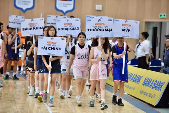 Khai mạc Giải bóng rổ học sinh, sinh viên: Cúp Tạp chí điện tử Giáo dục Việt Nam & MVP Academy 2025