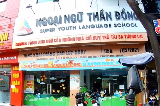 Trung tâm Ngoại ngữ Thần Đồng 8 bị yêu cầu dừng hoạt động ngay lập tức