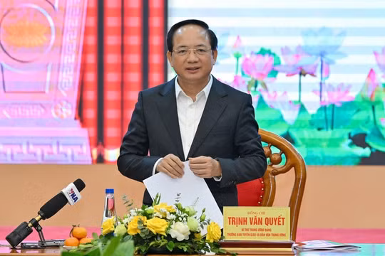 Trưởng Ban Tuyên giáo và Dân vận Trung ương: Báo chí cần tạo dòng chảy thông tin tích cực hướng tới Đại hội XIV