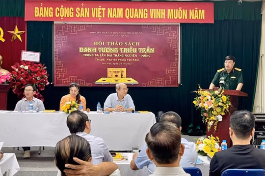 Hội thảo sách vinh danh các danh tướng triều Trần qua 3 cuộc kháng chiến chống Nguyên - Mông