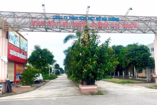 Phát hiện hàng loạt sai phạm tại Khu đô thị thương mại Lai Cách