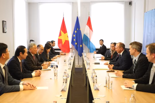 Việt Nam - Luxembourg: Sớm ký kết Bản ghi nhớ về hợp tác xây dựng trung tâm tài chính quốc tế