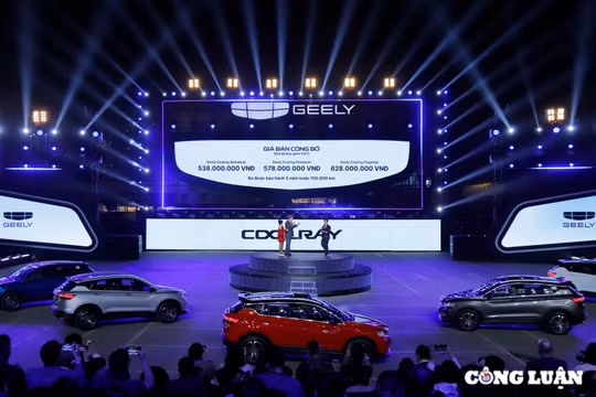 Geely Coolray chốt giá từ 538 triệu đồng tại Việt Nam, rẻ hơn hàng loạt đối thủ