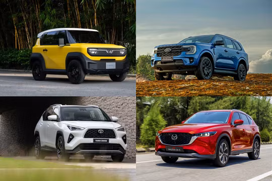 Top 10 ô tô bán chạy nhất Việt Nam nửa đầu năm 2025