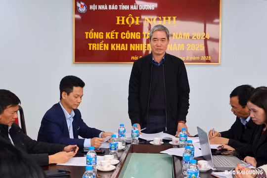 Hội Nhà báo tỉnh Hải Dương xác định 11 nhiệm vụ trọng tâm để triển khai trong năm 2025