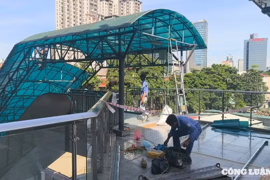 Sửa chữa các hạng mục tại nhà ga đường sắt đô thị Cát Linh - Hà Đông