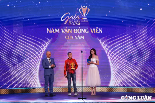 Trần Quyết Chiến và Trịnh Thu Vinh giành giải vận động viên của năm