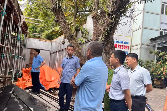 Yêu cầu tháo dỡ, hoàn trả mặt bằng công trình vi phạm tại xã Thanh Thủy