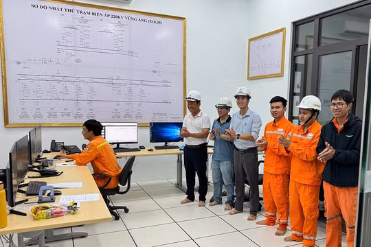 Hoàn thành toàn bộ Dự án Trạm biến áp 220kV Vũng Áng và đấu nối – Công trình được Tổng LĐLĐ Việt Nam và EVN phát động thi đua