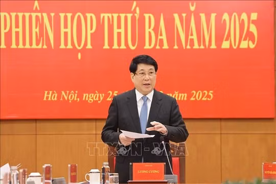 Chủ tịch nước Lương Cường chủ trì Phiên họp thứ ba Ban Chỉ đạo cải cách Tư pháp Trung ương