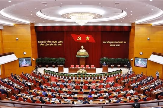 Bế mạc Hội nghị lần thứ 13 Ban Chấp hành Trung ương Đảng khóa XIII