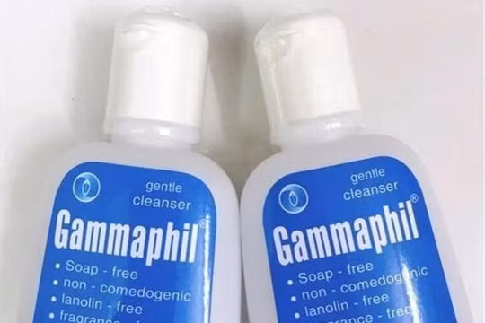 Thu hồi toàn quốc lô sữa rửa mặt Gammaphil do chứa chất không công bố
