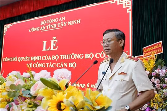 Thiếu tướng Vũ Như Hà giữ chức Giám đốc Công an tỉnh Tây Ninh