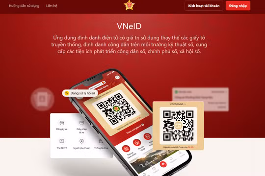 Không cần xuất trình giấy tờ đã tích hợp trên VNeID khi chứng thực