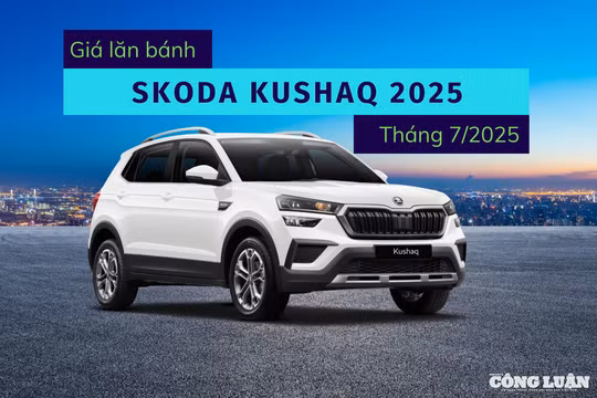 Giá lăn bánh Skoda Kushaq 2025 cập nhật phí biển số và trước bạ mới nhất