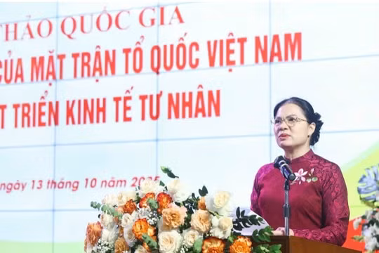 MTTQ Việt Nam phát huy vai trò nòng cốt trong thúc đẩy phát triển kinh tế tư nhân