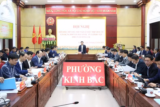 Bắc Ninh: Quyết liệt tháo gỡ vướng mắc, đẩy nhanh tiến độ các dự án phía Nam sông Cầu