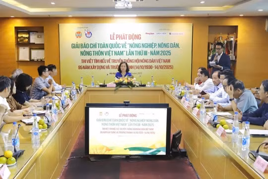 Phát động Giải báo chí Toàn quốc về "Nông nghiệp, nông dân, nông thôn Việt Nam" lần thứ III