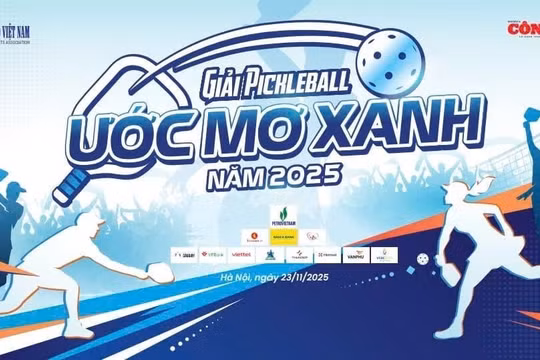 Pickleball “Ước Mơ Xanh” 2025: Khi thể thao đồng hành cùng sẻ chia