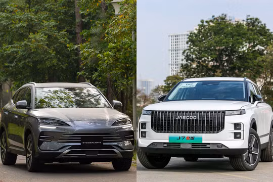 BYD Sealion 6 ‘đọ’ trang bị công nghệ với Jaecoo J7 PHEV
